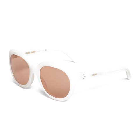 celine milky white sunglasses|celine sunglasses clearance.